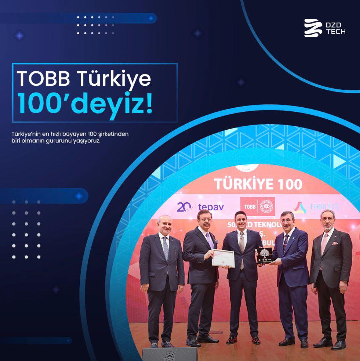 Tebrikler DZD Teknoloji!