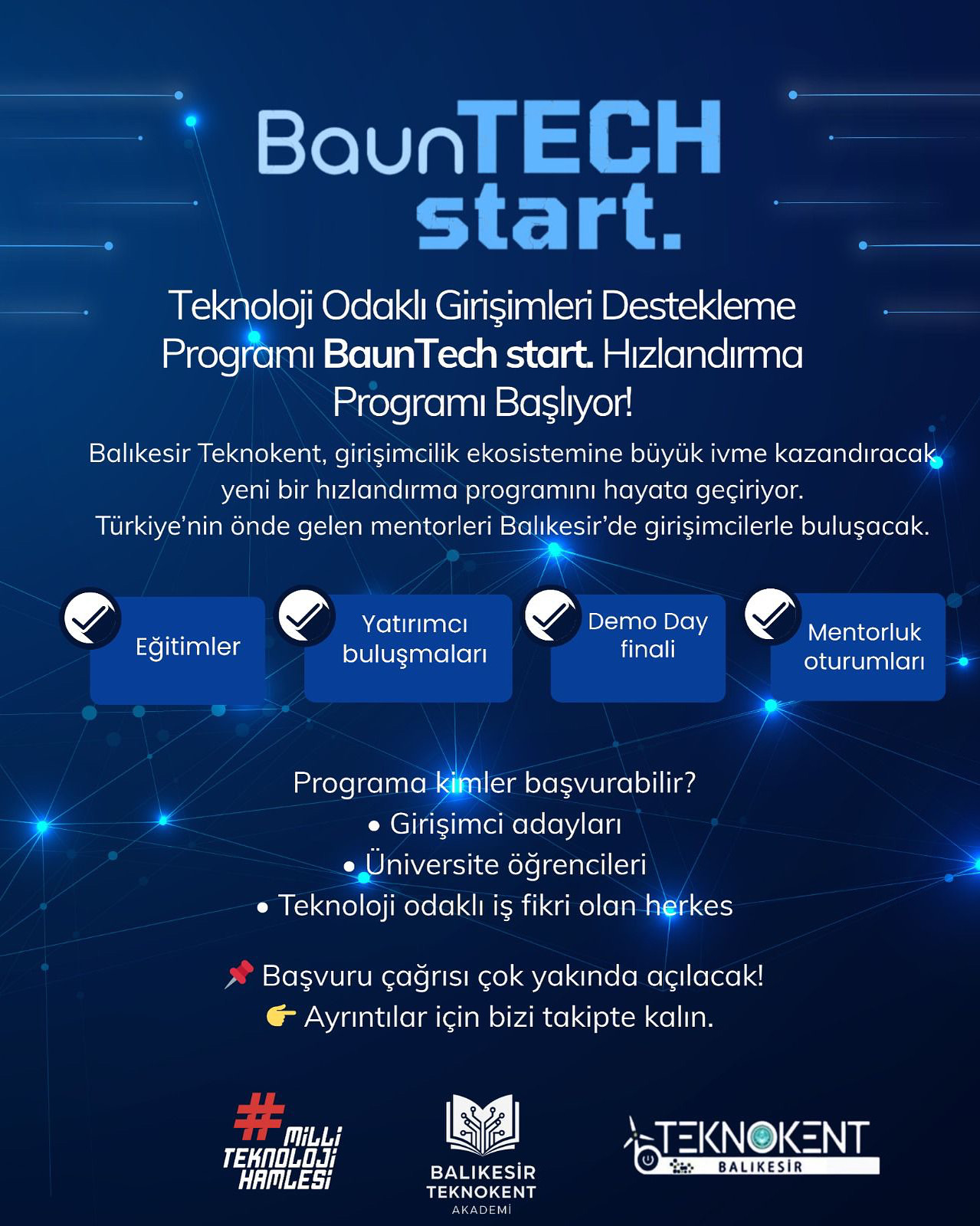 Balıkesir Teknokent Hızlandırma Programı Başlıyor!