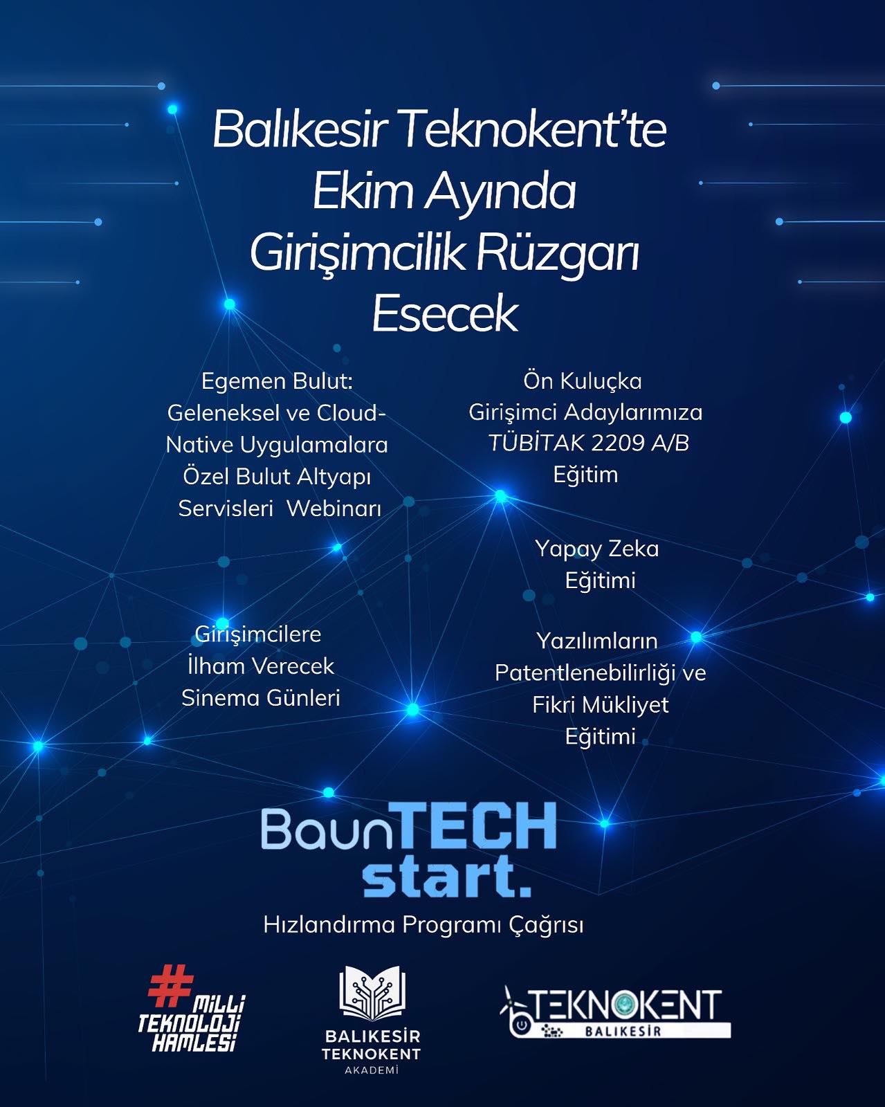 Ekim’de sahne girişimcilerin!