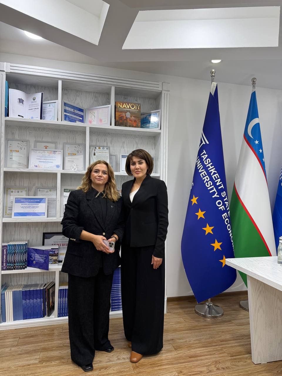 Balıkesir Teknokent ile Taşkent Devlet Ekonomi Üniversitesi Arasında İnovasyon ve Girişimcilik İş Birliği Görüşmesi