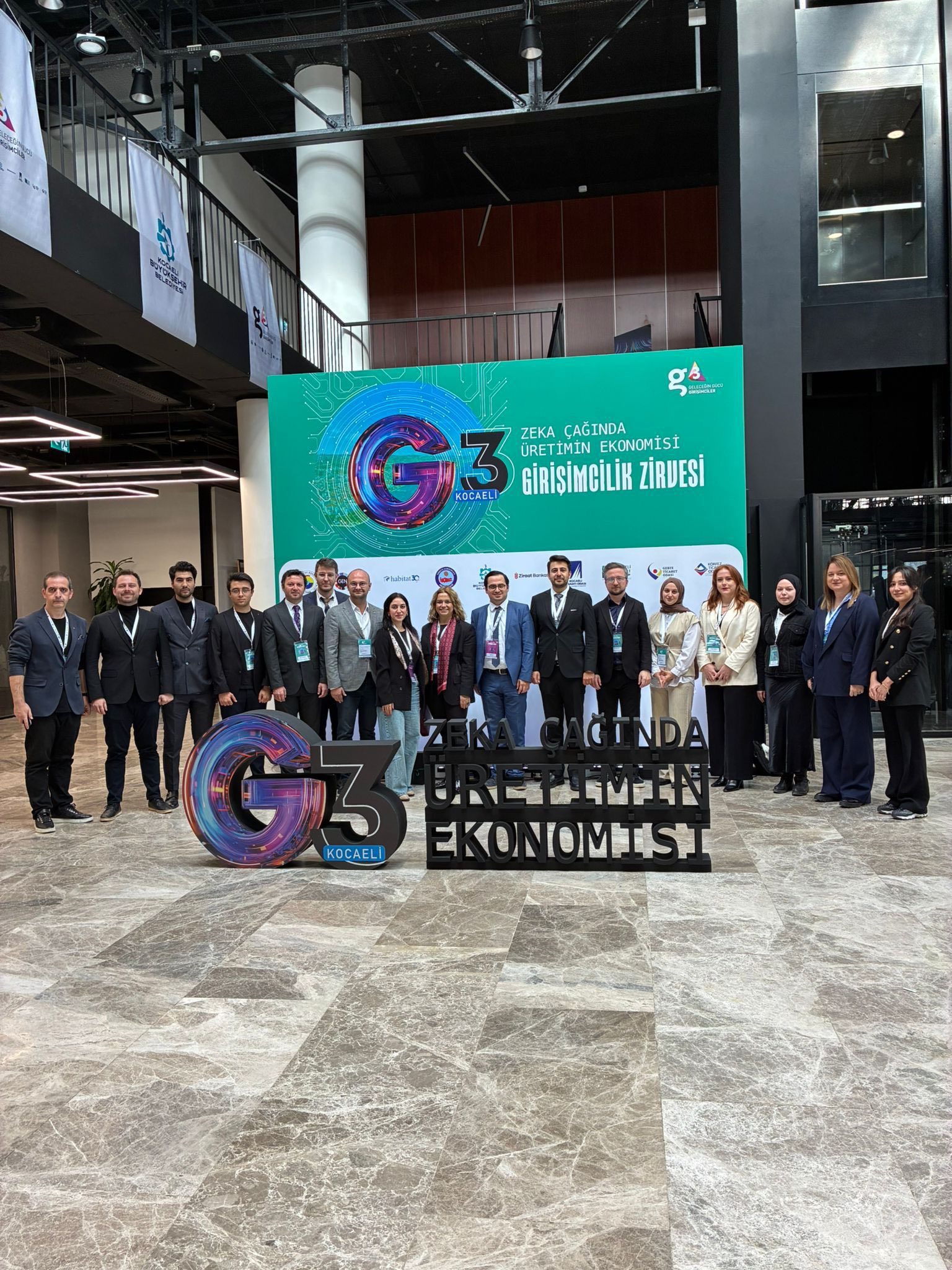 The theme of this year’s G3 Entrepreneurship Summit held in Kocaeli is: “The Economics of Production in the Age of Intelligence.”