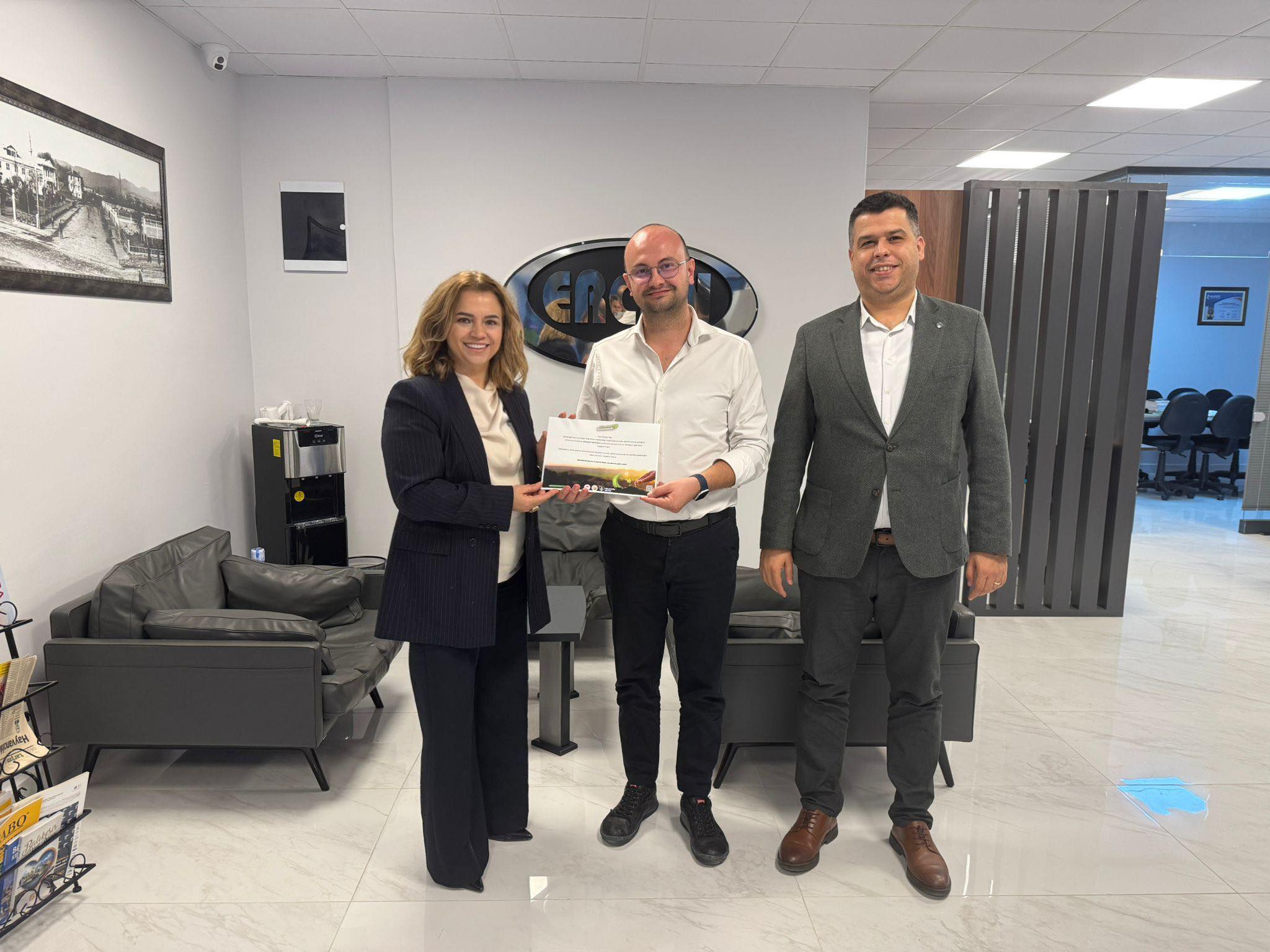 We visited Mr. Ceyhun Ercan, owner of Ercantaş and Chairman of the TOBB Balıkesir Young Entrepreneurs Council, to express our gratitude for his sponsorship support to our early-stage acceleration program #BaunTECHStart.