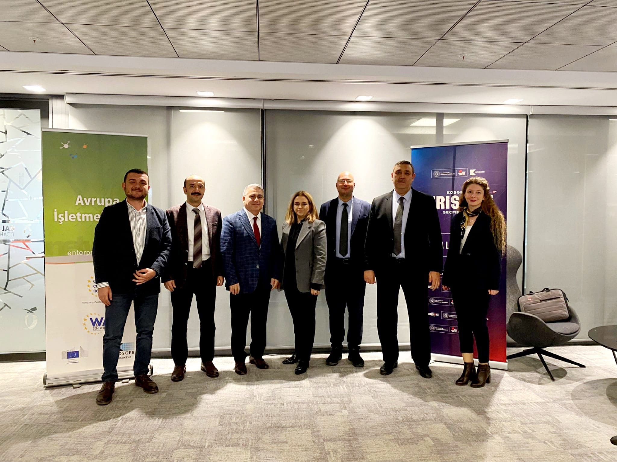 The Jury Meeting within the scope of the Business Development Support Program carried out by the Balıkesir Provincial Directorate of KOSGEB for SMEs was held at the Balıkesir Chamber of Commerce.