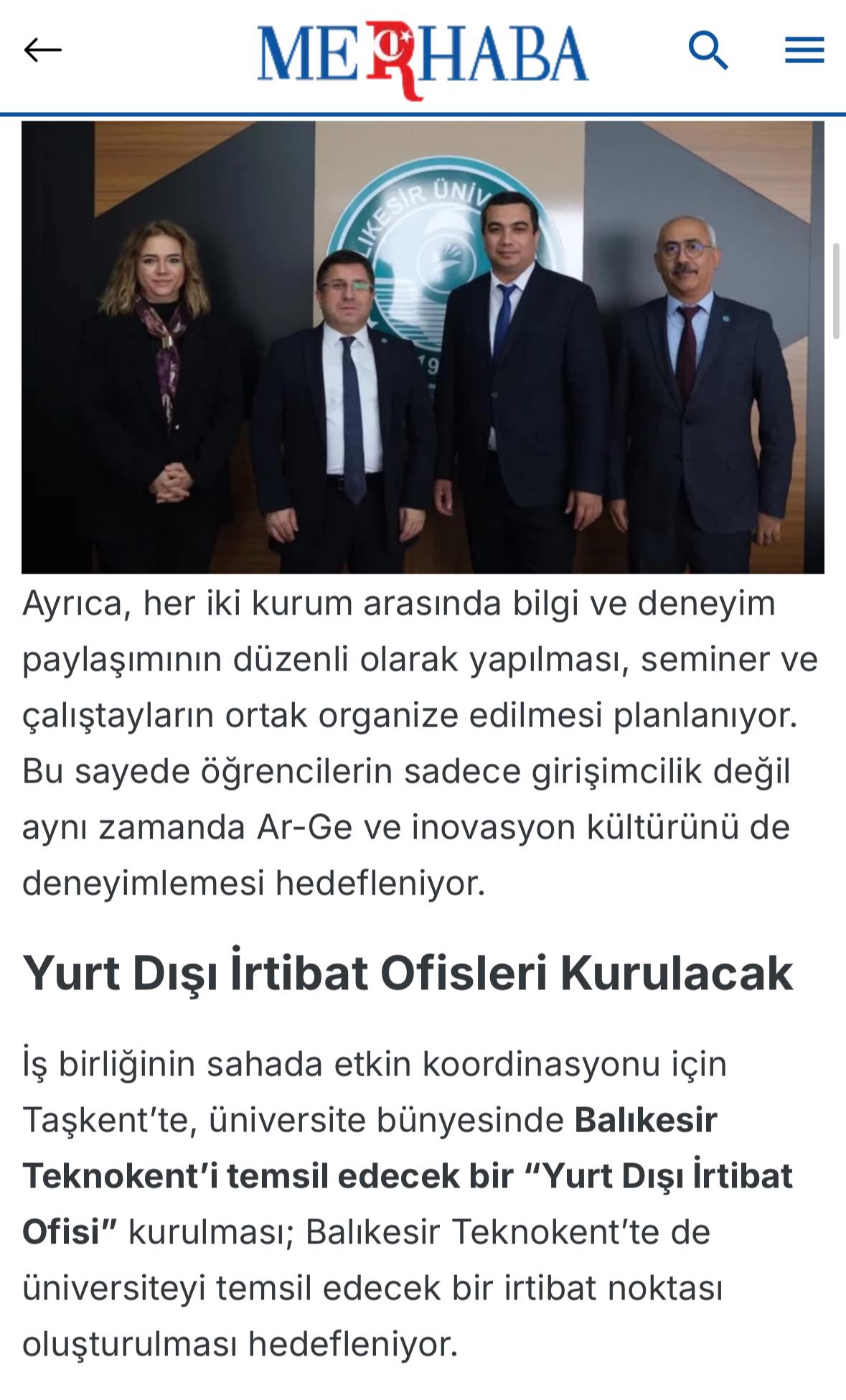 Our Uzbekistan Collaboration Featured in the Media!