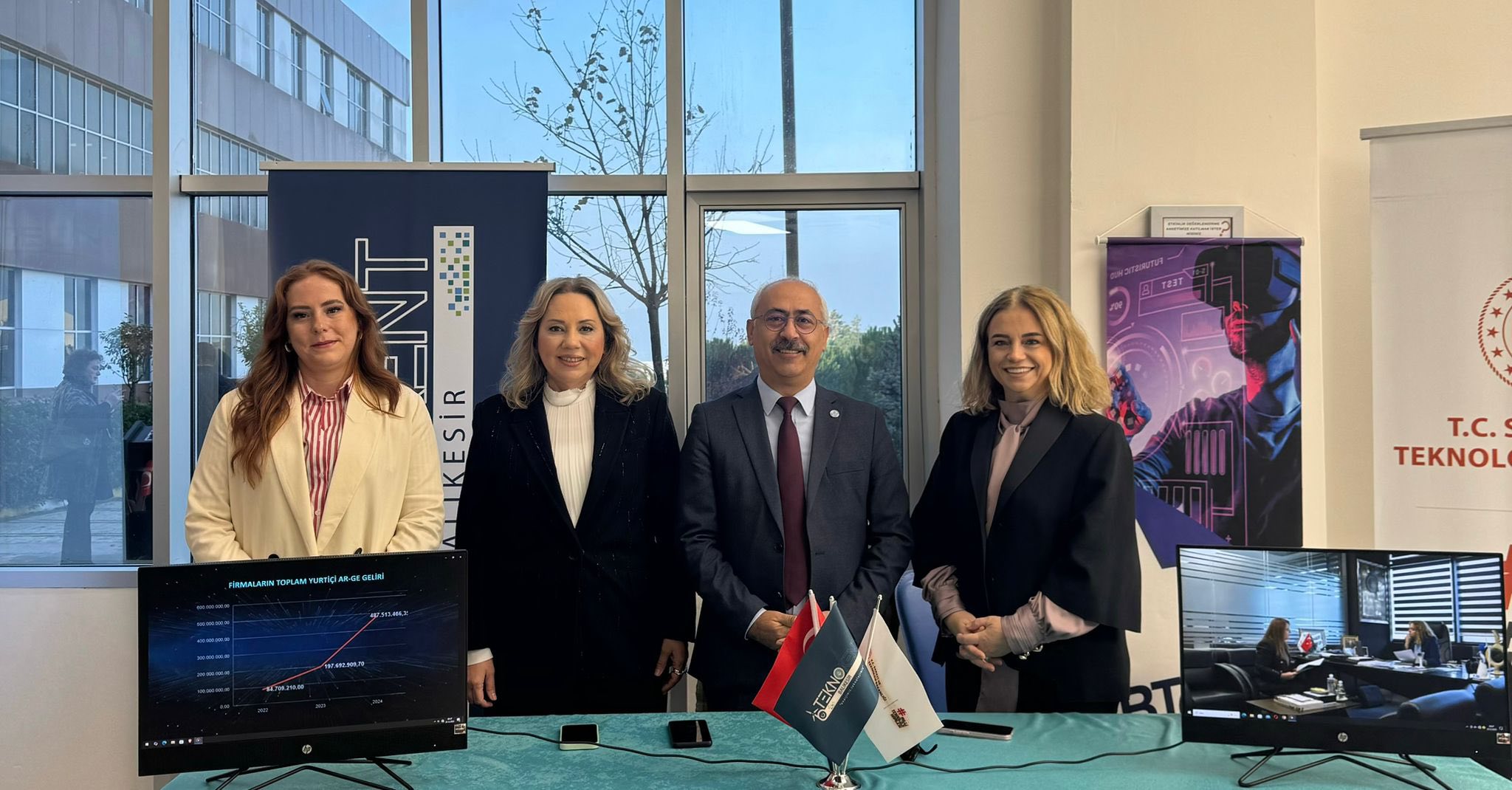 As Balıkesir Teknokent, we took our place at the BAÜN TTO 2nd #InnovativeIdeas Project Market, of which we are a stakeholder! 