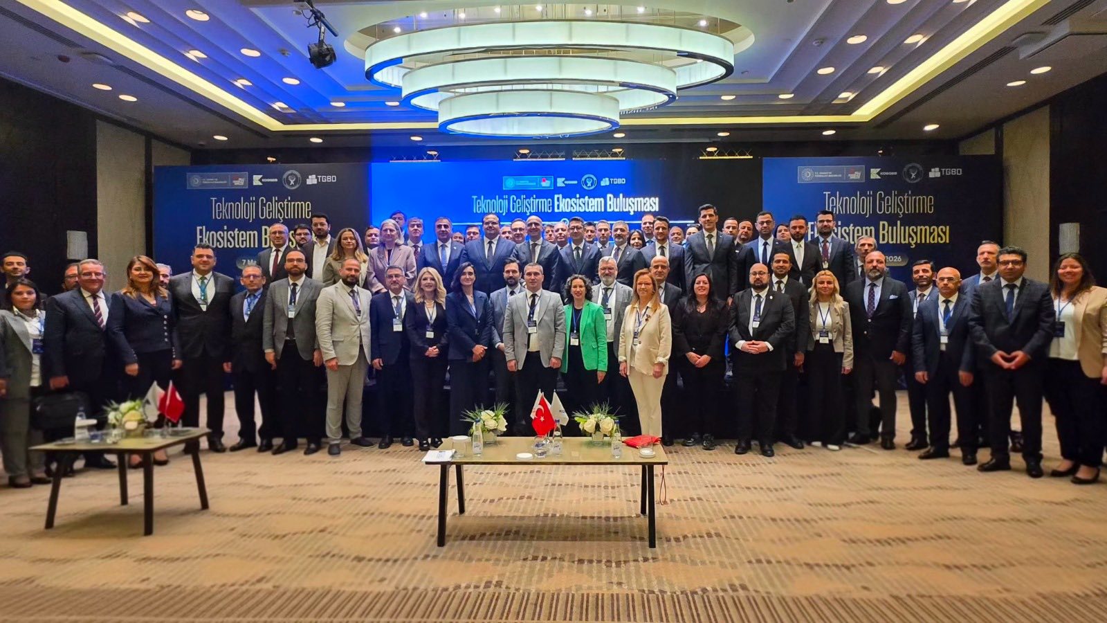Balıkesir Teknokent Genel Müdürümüz Burcu Aydemir, Sanayi ve Teknoloji Bakan Yardımcısı Muhammet Kasım Gönüllü, KOSGEB Başkanı Ahmet Serdar İbrahimcioğlu ve Teknoloji Geliştirme Bölgeleri Derneği Başkanı Dr. İbrahim Yavuz’un katılımlarıyla gerçekleştirilen “Teknoloji Geliştirme Ekosistem Buluşması” programına katılım sağladı.