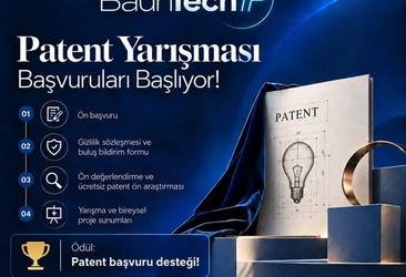 Balıkesir Teknokent Patent Yarışması “BAUNTECHIP” Başlıyor!