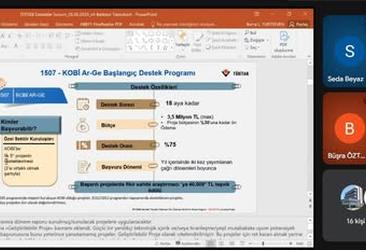 TÜBİTAK 1501 ve 1507 Programları Bilgilendirme Etkinliğimizi Gerçekleştirdik!