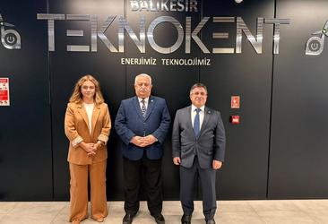 Türkiye Bilimler Akademisi (TÜBA) Başkanı Prof. Dr. Muzaffer Şeker ve Balıkesir Üniversitesi Rektörü, Balıkesir Teknokent Yönetim Kurulu Başkanı Prof. Dr. Yücel Oğurlu’yu Balıkesir Teknokent’te ağırladık.